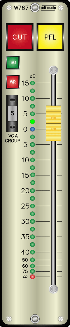 VCA Pegelsteller Mono