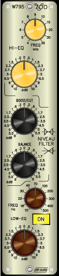 Niveau Filter mit Hi-Low Equalizer