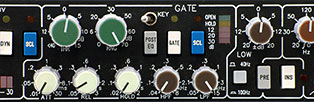 Noise Gate im ToolKit Channel Strip
