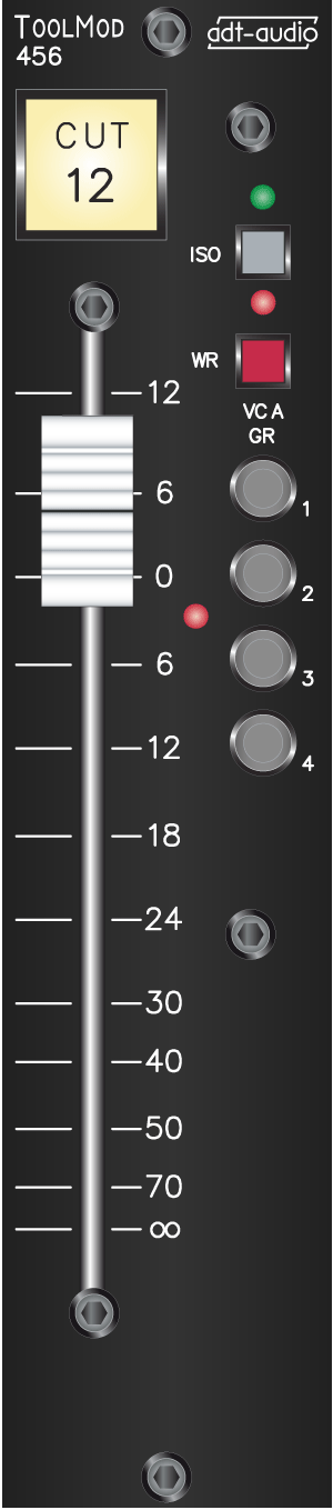 Stereo VCA Reglermodul TM456