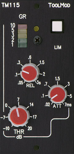 Peak Limiter TM115, Mono, vertikale Version