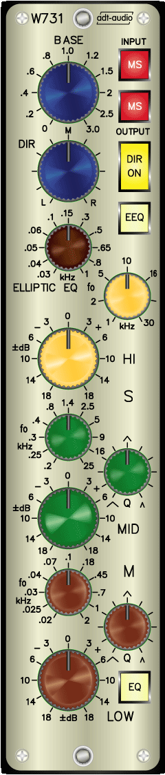 MS Matrix mit Equalizer zur Bearbeitung des MSSignals