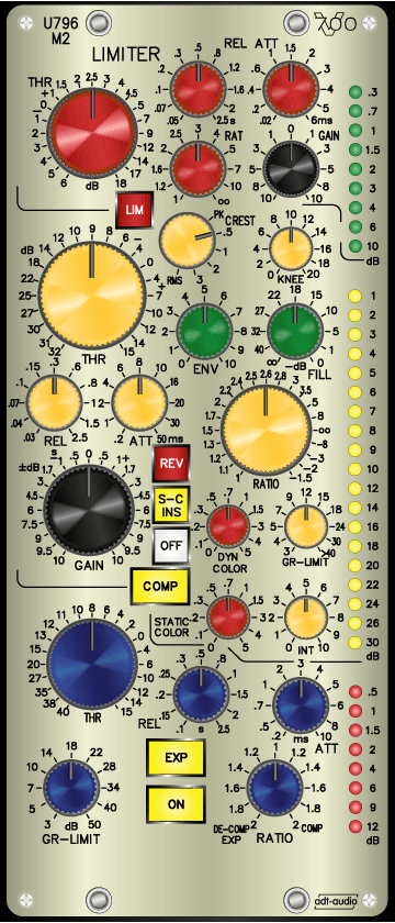 Stereo Mastering Dynamik Einheit